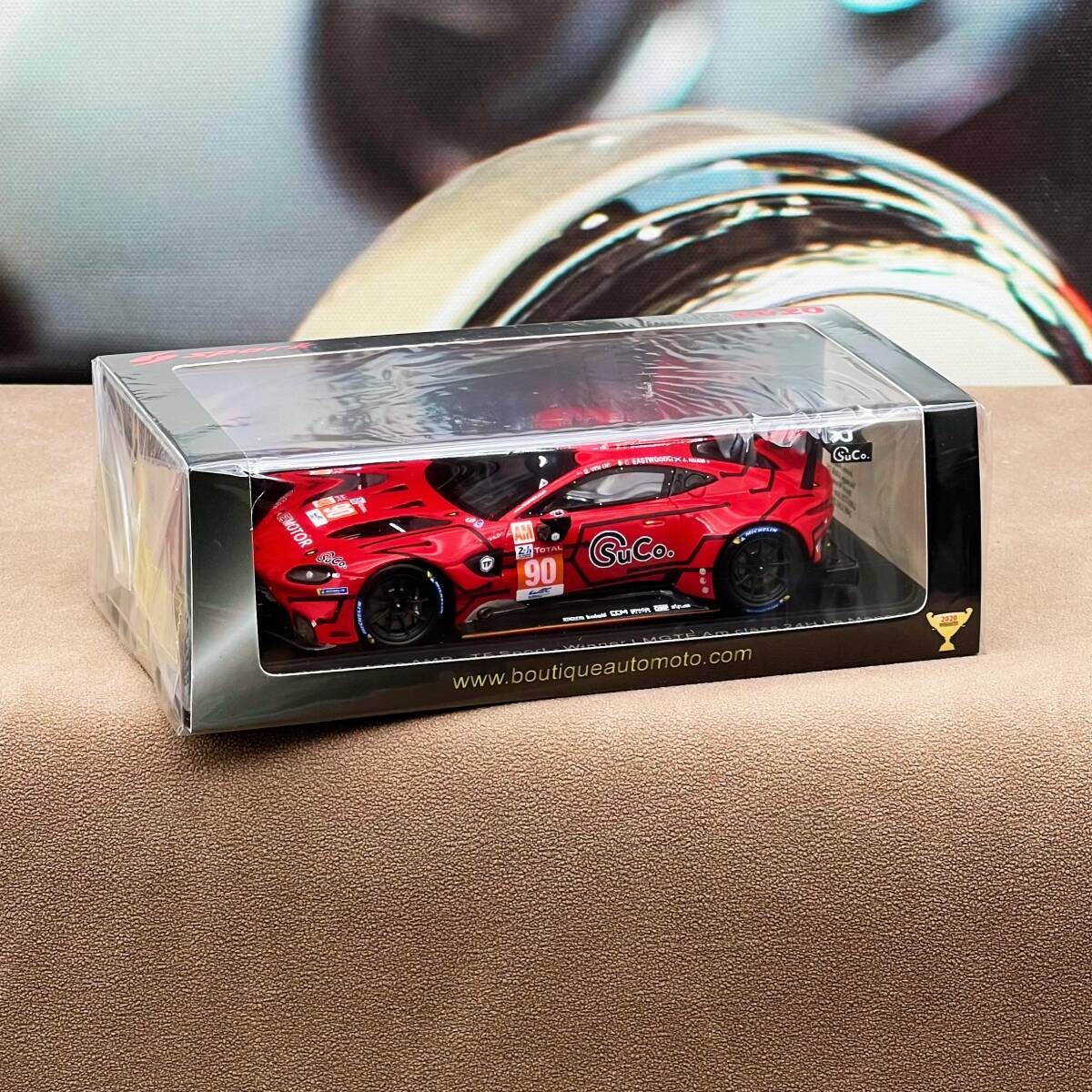 SPARK 1/43 Aston Martin Vantage AMR TF Sport LMGTE Am Winner Le Mans 2020