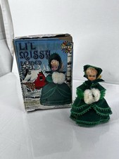 Vintage Li  L Missy Beaded Doll Kit completed With Box 13397 Wintertime Wendy
