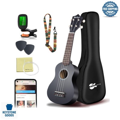 Soprano Ukulele Beginner Pack with Free Online Lesson & Accessories