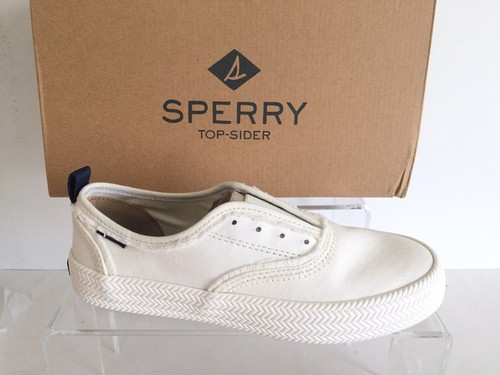 sperry laceless sneakers