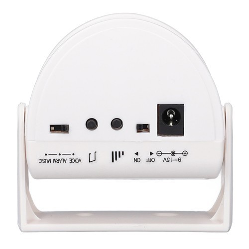 Timbre con sensor de movimiento 32 canciones 4 niveles de volumen interior comercial puerta entrada ajuste - Imagen 17 de 23