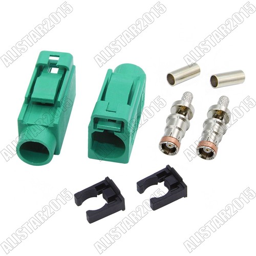 5x Cable conector Fakra hembra A/B/C/D/E/F/G/H/I/K/M/Z radio coche RG316 RG174 - Imagen 6 de 13