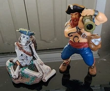 PIRATE LOT RETIRED 39439 PAPO PIRATES & Safari Ltd SwashbuckleR Skeleton Lot VG