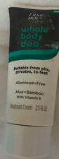 Dove Men Care Whole Body Deodorant Aluminum Free Invisible Cream 2.50 Ounce  