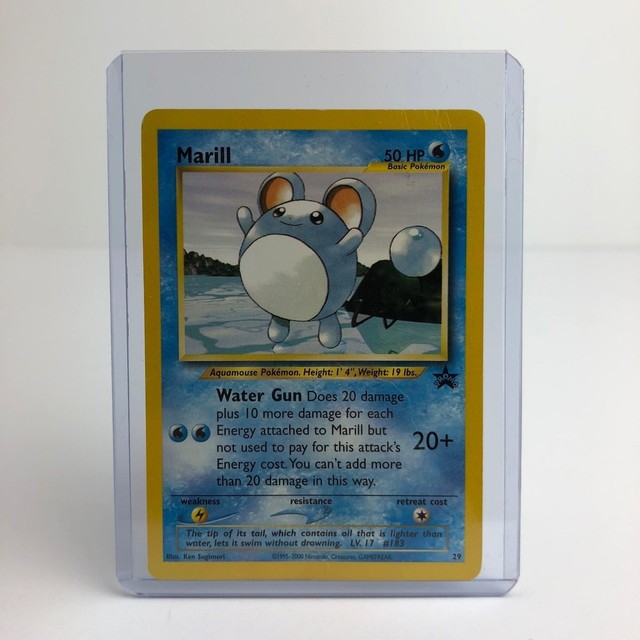 Promo Marill Pokemon Card 29 1995 2000 Wizards Good EBay