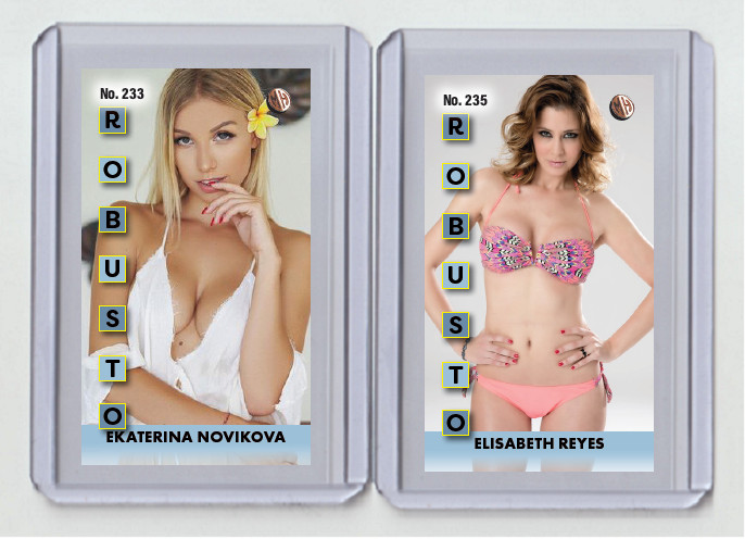 Elisabeth Reyes rare MH Robusto #'d x/3 Tobacco card no. 235