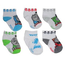 Thomas the Train Thomas  Friends Baby Boy's Infant Socks 6 pair