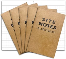 Sovereign-Gear Field Notes Notebooks 5 Pack | Small Field Memo Book Notepad Refi