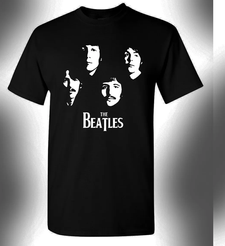 The Beatles T-Shirt Rock Band Tee Size S-5XL