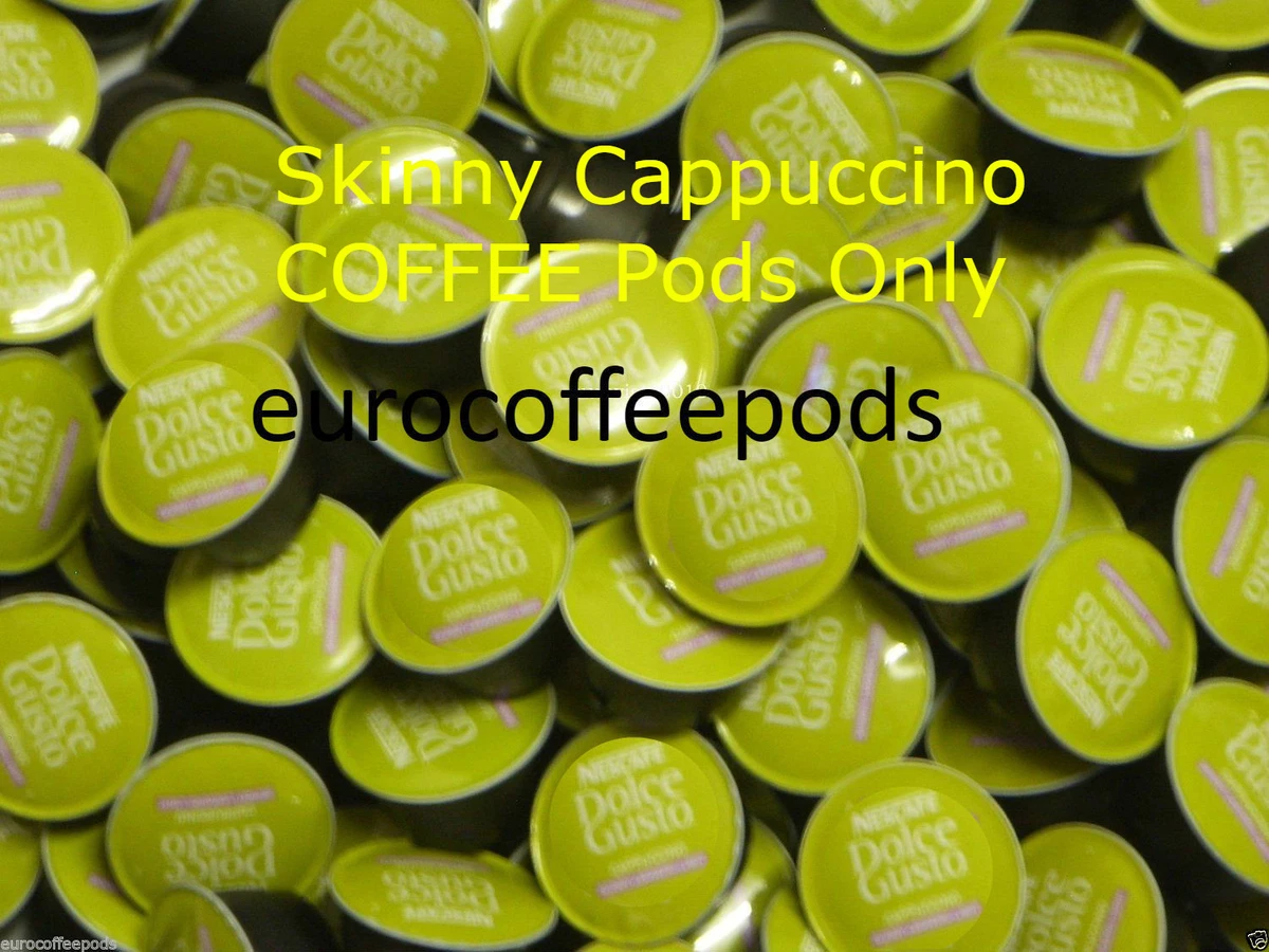 Nescafe Dolce Gusto Skinny Cappuccino COFFEE Pods Only 20 25 50
