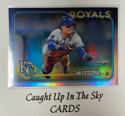 2024 Topps Chrome Base Refractors -- Pick Your Card