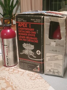 Peak 1 Stove Model 445 APEX Ⅱ 中古 Vintage Coleman Peak 1 Apex II Model 445A-700 Backpacking