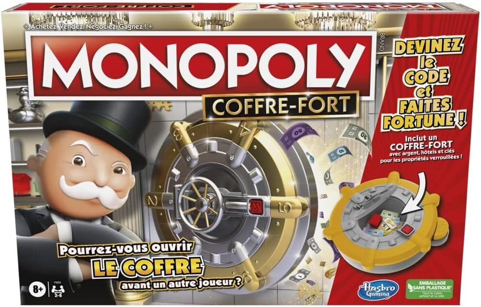 Hasbro Gaming - Monopoly Coffre-fort - Jeu de société - Image 2