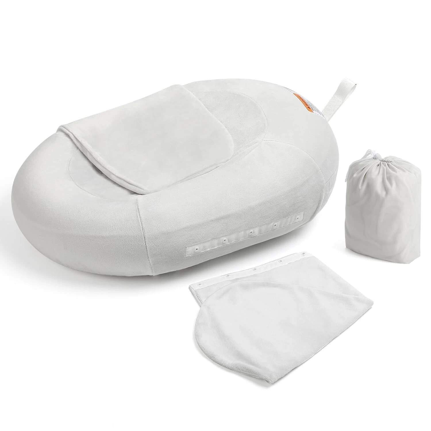 Inflatable Baby Bathtub Infant Bathtub Sink Bather Microfleece Cover Swaddle
Opens in a new window o