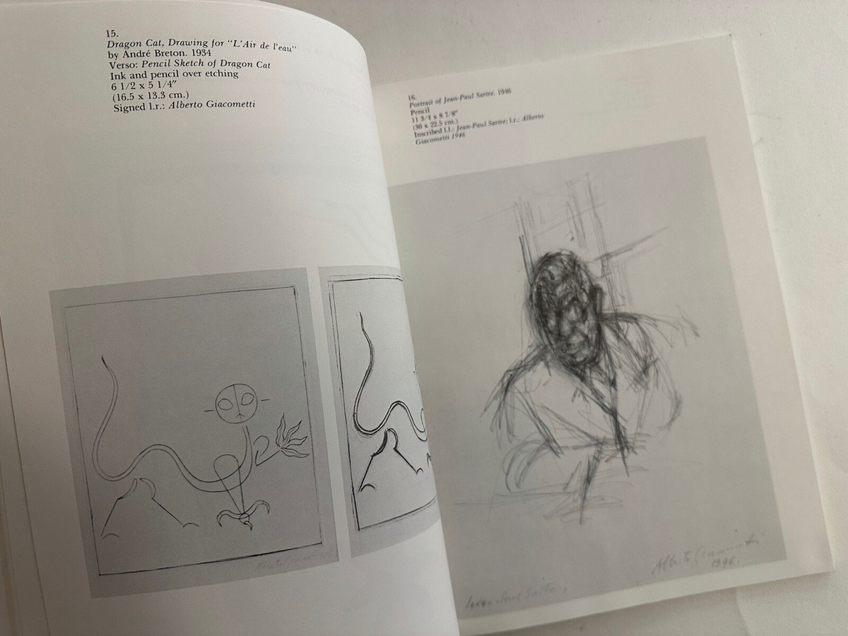 ALBERTO GIACOMETTI, SCULPTURE & DRAFTSMAN Museum Exhibition's Art