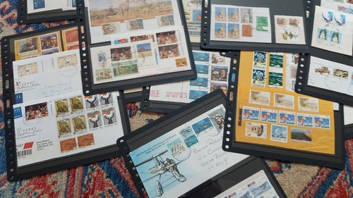 AUSTRALIEN BRIEFMARKEN - GROSSE ANSAMMLUNG AUF FRAGMENT UND UMSCHLÄGEN - Bild 3 von 5