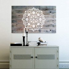 Mandala Stencil Atma - Large Mandala Wall Stencil for DIY Home Transformation