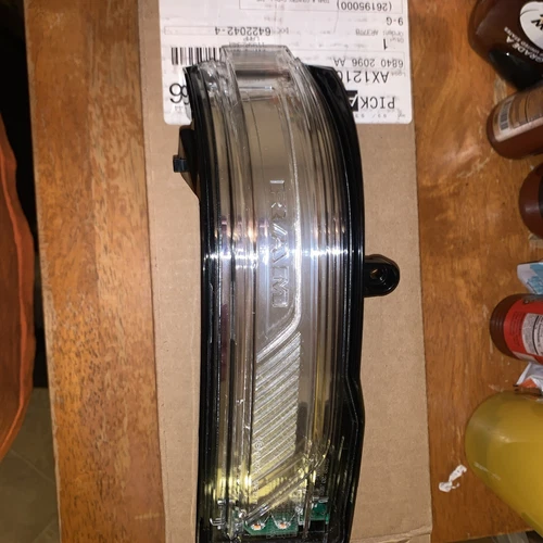 NEW 2019-2024 Dodge Ram DT 1500 PASSENGER Side Mirror Turn Signal Lamp, OEM