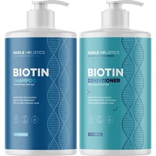 Volumizing Biotin Shampoo and Conditioner Set