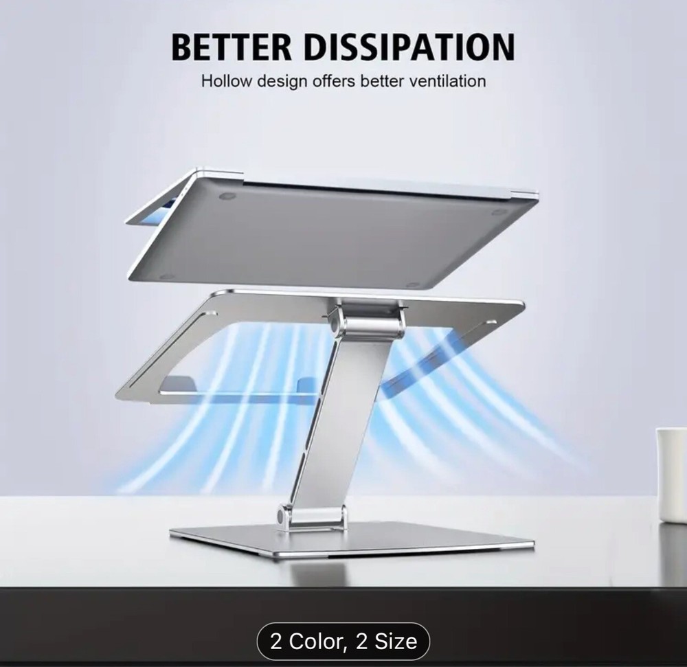 laptop stand aluminum adjustable