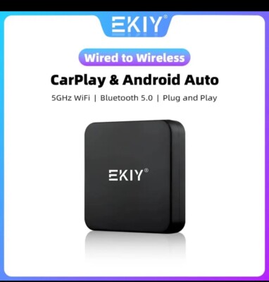EKIY NEW Mini Carplay Wireless - Most Vehicles