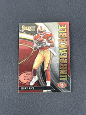 2020 Panini Select JERRY RICE Unbreakable Insert #U8 San Francisco 49ers