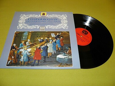 J. S. & C.P.E. Bach - Harpsichord Concerts / Leonhardt / Curtis / Harmonia Mundi
