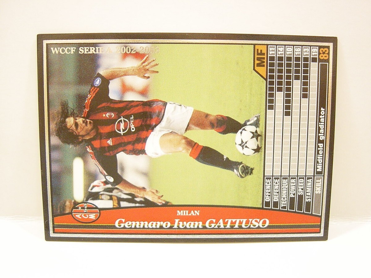 2002-03 Panini WCCF Serie A - Gennaro Gattuso #151/288 for sale