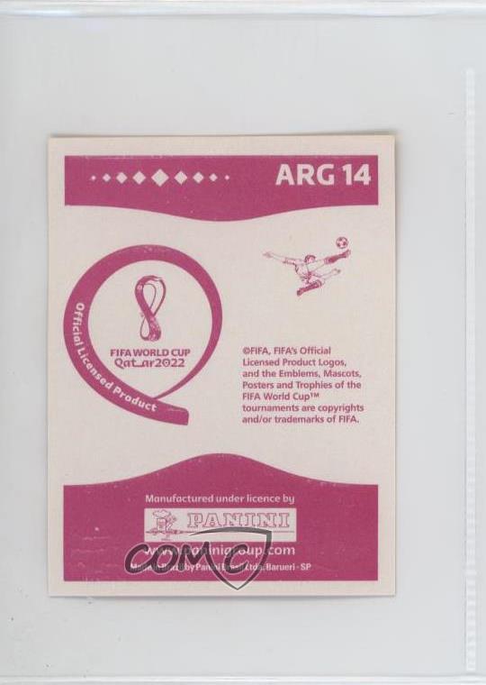 2022 FIFA World Cup Qatar Stickers Brazil Edition Julian Alvarez Rookie