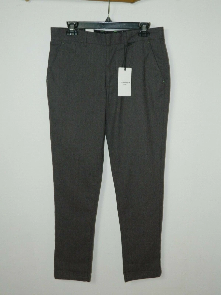 Lindbergh Pants Trousers Men s Size Medium Plum Bordeaux Ankle