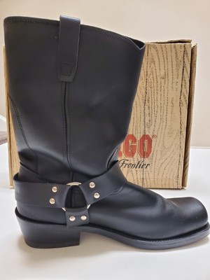 Brand New In Box Men's Durango Black Harness Motorcycle Boots DB510 Sz 11