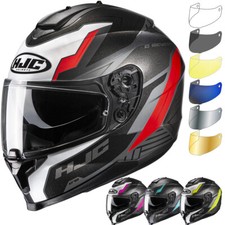 HJC C70 Silon Motorcycle Helmet & Visor Street Road Touring Crash Lid GhostBikes