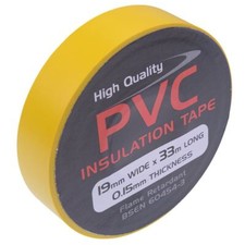 PVC Electrical Insulation Insulating Tape Flame Retardant 19mm x 33m