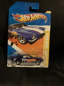 2011 Hot Wheels HW RACING blue '70 Camaro Road Race 47/50 ...