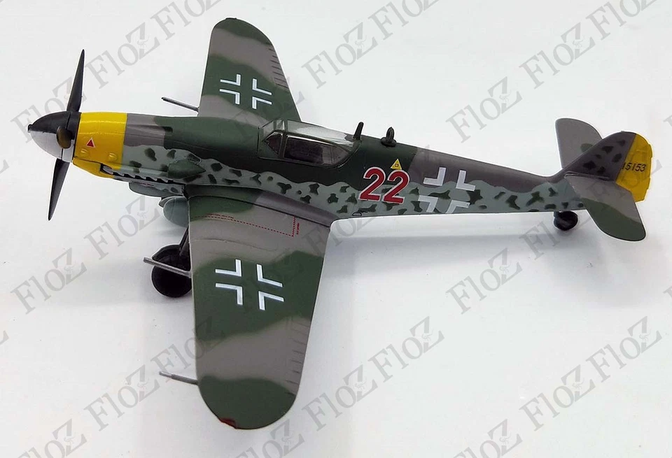 WWII BF-109G -10 1945 Germany plane 1/72 finished aircraft easy model - Image 3 of 4