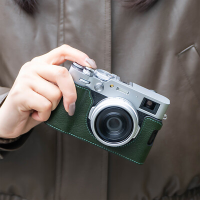 For Fujifilm X100VI Camera Grip Leather Insert Cover Handmade