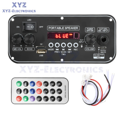 2x10W Bluetooth MP3 Decoder Board FM Radio Module Music Player Amplifier Board