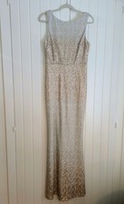 NWT BHLDN Badgley Mischka Lotte Gown Size 12 Sequin - $850 Retail