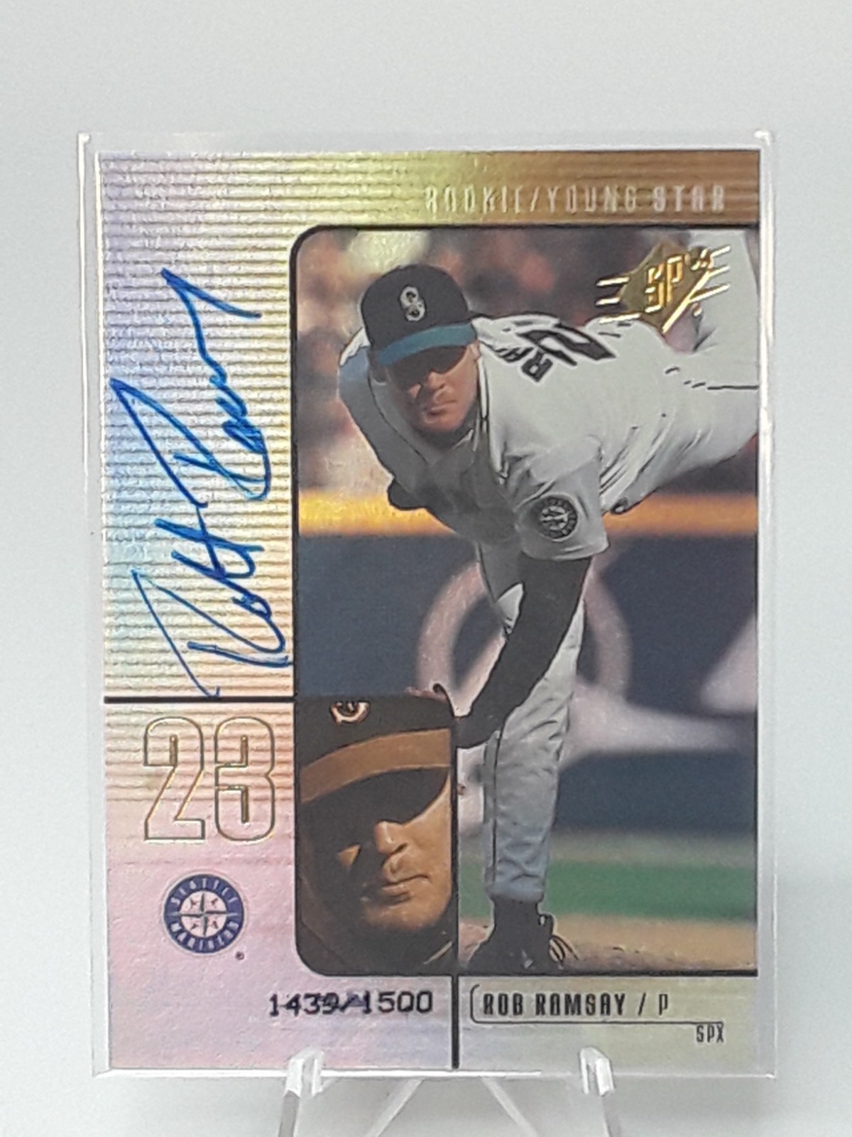 2000 SPx - Rookie/Young Star Robert Ramsay #100 /1500 (AU)