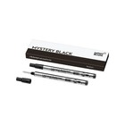 Montblanc Mystery Black 2 x Rollerball LeGrand Ballpoint Refills (Broad)