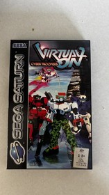 Virtual On Cyber Troopers Sega Saturn PAL AUS Ozisoft Complete CIB