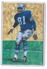 Goal Line Art Card - Dick Lane - Gold Seal Autograph #/100