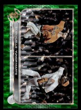 2022 TOPPS UPDATE SEAN HJELLE US246 YUNIOR MARTE RC GREEN FOIL 370/499 GIANTS