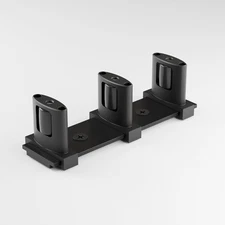 Sliding Closet Door Floor Guide for Double Bypass Door, Barn Door Bottom Guid...