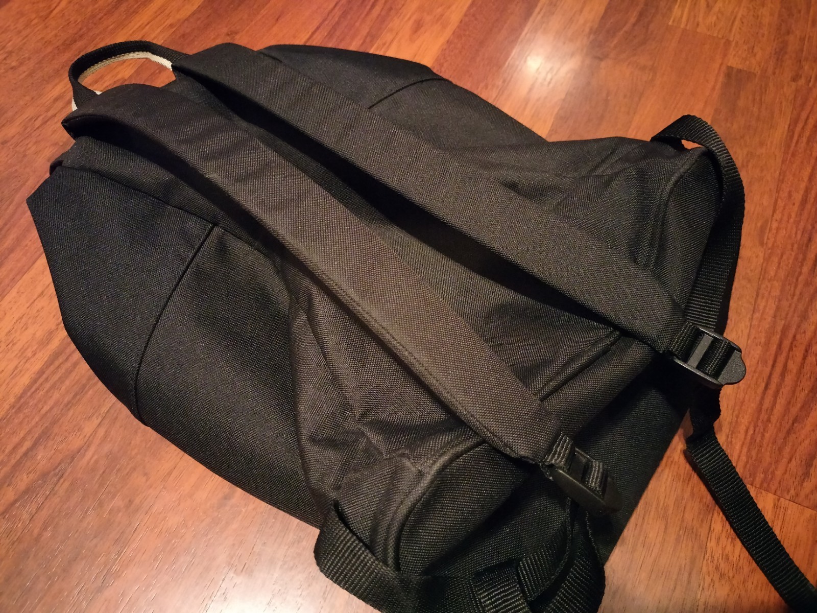Samsonite Black Drawstring Snap Closure Backpack - image 6