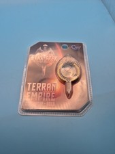Star Trek Mirror Universe Terran Empire Uniform Combadge Gold