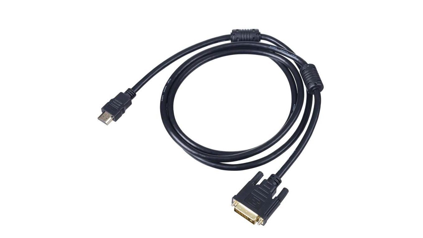 Кабель HDMI / DVI Akyga AK-AV-11 24+1 вывод 1,8м