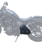 Spaan Sideboard Borsello Tool Bag Leather Black Honda Rebel CMX 1100