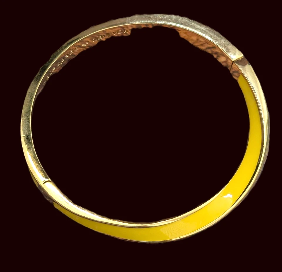 Brazalete bisagra esmaltado Kate Spade New York "Do The Twist" Foto 2 de 4