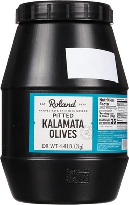 Roland Foods Whole Pitted Kalamata Olives From Greece Specialty Imported Food...